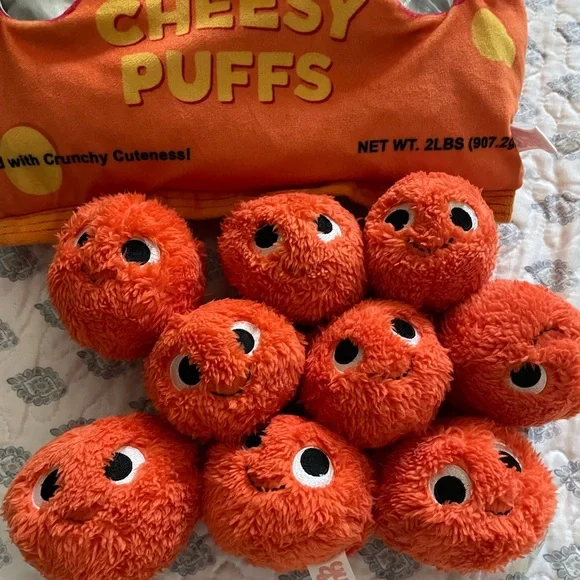Yummy World Cheesy Puffs Plush - Picture 4 of 6